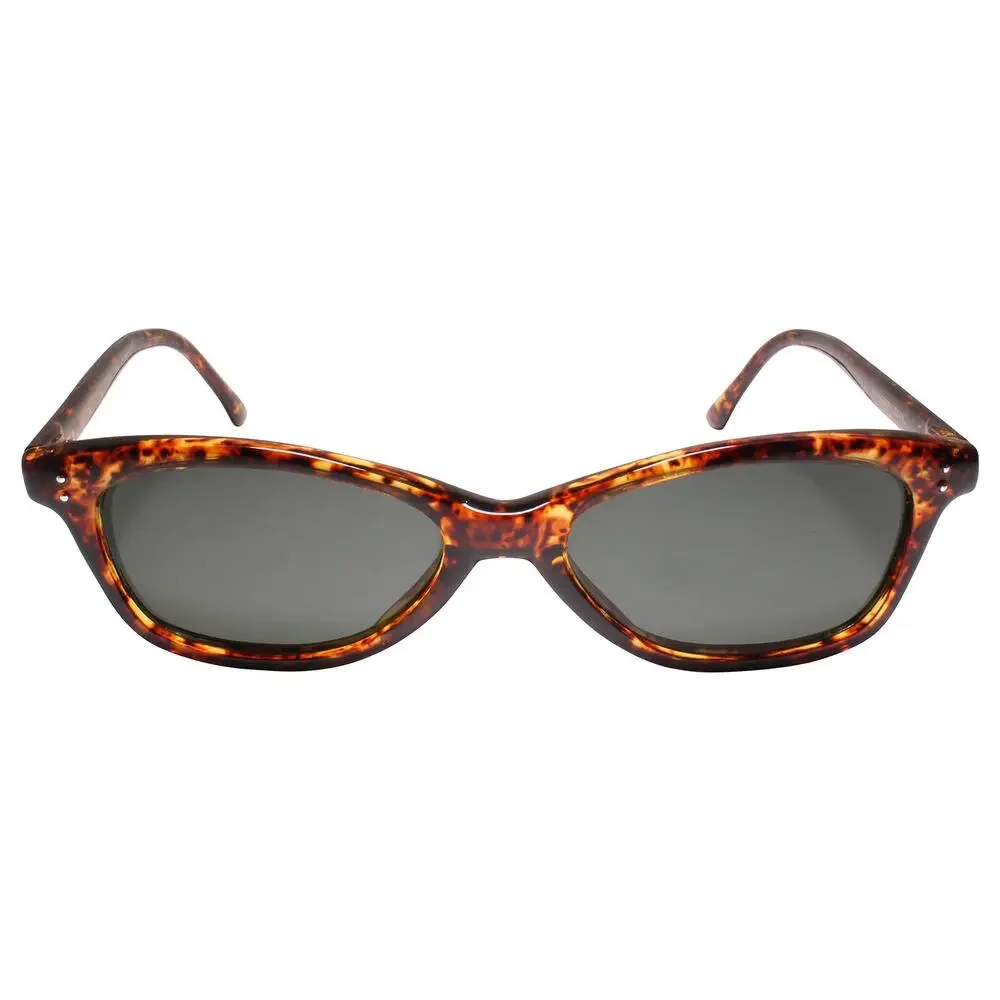 Deadstock 80s Indie Hippie Genuine Vintage Tortoise Small Rectangle Sunglasses